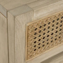 Rotan Webbing Smalle Ladekast -Meubelverkoop kave home rexit rotan webbing smalle ladekast 03
