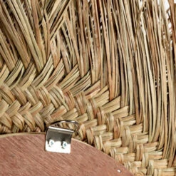 Ronde Spiegel Van Riet -Meubelverkoop kave home rumer ronde spiegel van riet 03