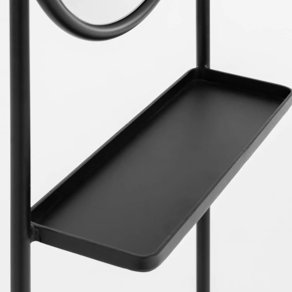 Ovale Leun Spiegel Met Plankje 5 Ovale Leun Spiegel Met Plankje - Afbeelding 3