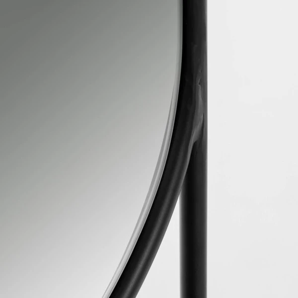 Ovale Leun Spiegel Met Plankje 6 Ovale Leun Spiegel Met Plankje - Afbeelding 4