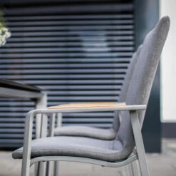 Kettler Stapelbare Tuinstoel Sunbrella Hoge Rug -Meubelverkoop kettler diamond sunbrella stapelbare tuinstoel sunbrella hoge rug 05 2