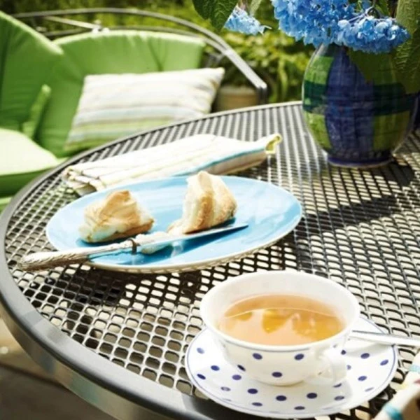 Kettler Stalen Tuintafel Rond 5 Kettler Stalen Tuintafel Rond - Afbeelding 3