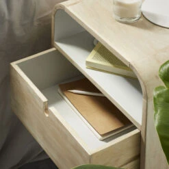 Mango Hout Nachtkastje -Meubelverkoop laforma gerald mango hout nachtkastje 06