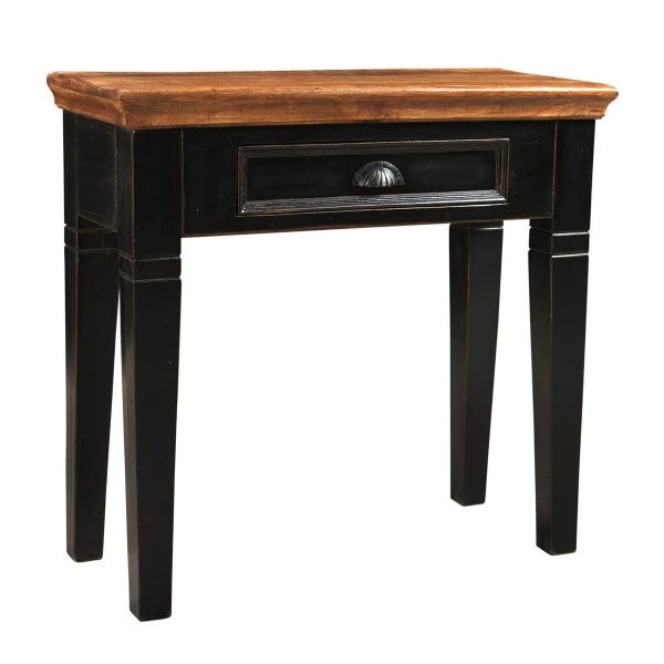 Landelijke Sidetable Zwart - Afbeelding 3