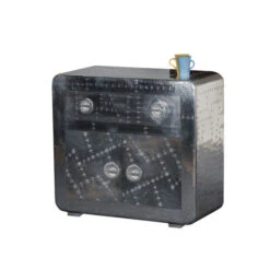 Aluminium Dressoir Zilver 7 Aluminium Dressoir Zilver -Meubelverkoop lavis witold zilveren dressoir met 1 laden 01