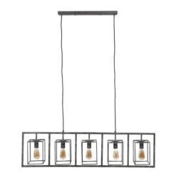 Metalen Hanglamp Oud Zilver -Meubelverkoop metalen hanglamp oud zilver cubic tower santa 05