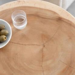 Ronde Houten Salontafel -Meubelverkoop must living puro ronde houten salontafel 03