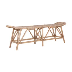 Rieten Eetkamerbank 8 Rieten Eetkamerbank -Meubelverkoop must living san antonio rieten eetkamerbank 02