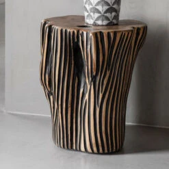 Boomstam Krukje Met Strepen