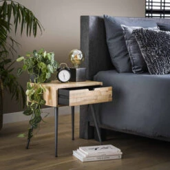 Nachtkastje Teakhout Greywash 8 Nachtkastje Teakhout Greywash -Meubelverkoop nachtkastje teakhout greywash teca giani 02 1