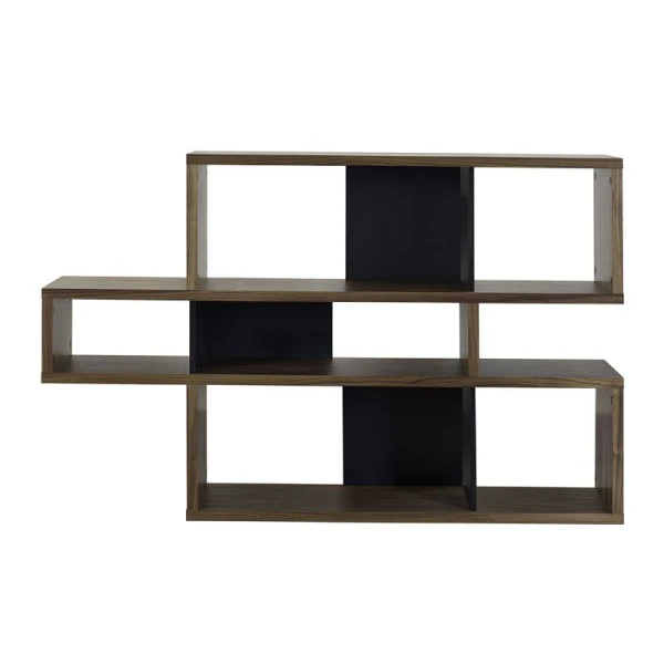 Lage Boekenkast Walnoot 100 Cm 3 Lage Boekenkast Walnoot 100 Cm