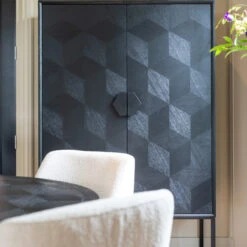 Grote Kast Zwart Hout -Meubelverkoop richmond interiors blax grote kast zwart hout 06