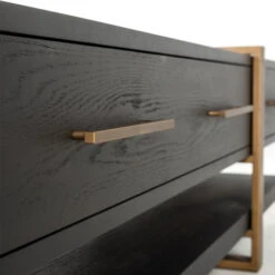 TV-dressoir Donker Hout -Meubelverkoop richmond interiors cambon tv dressoir donker hout 08