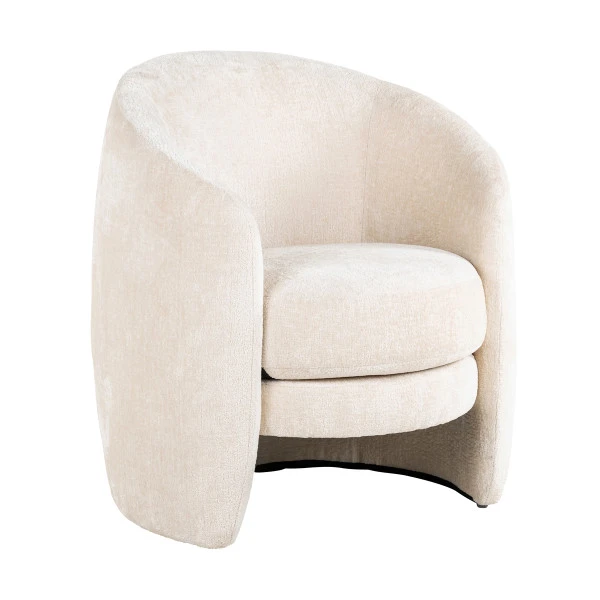 Zachte Ronde Fauteuil 3 Zachte Ronde Fauteuil