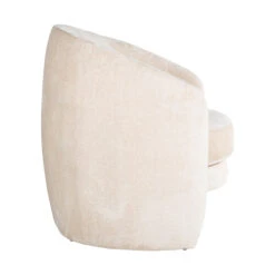 Zachte Ronde Fauteuil 11 Zachte Ronde Fauteuil -Meubelverkoop richmond interiors fenna zachte ronde fauteuil wit 04 1