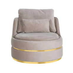 Ronde Design Fauteuil Met Goud 7 Ronde Design Fauteuil Met Goud -Meubelverkoop richmond interiors kylie ronde design fauteuil met goud 02