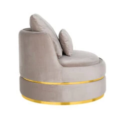 Ronde Design Fauteuil Met Goud 8 Ronde Design Fauteuil Met Goud -Meubelverkoop richmond interiors kylie ronde design fauteuil met goud 04