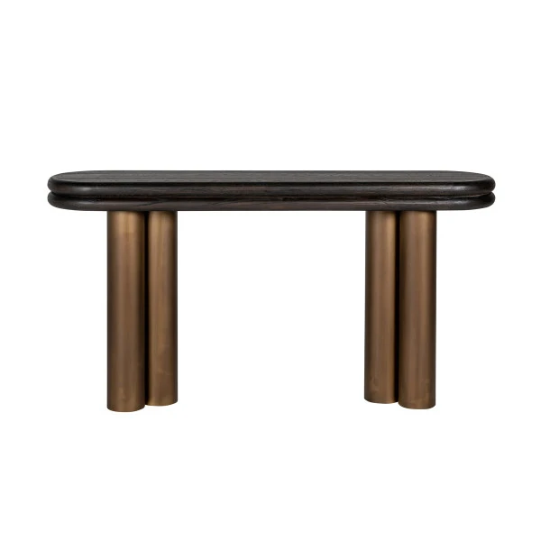Ovale Sidetable Messing 3 Ovale Sidetable Messing