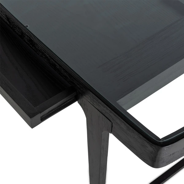 Bureau Met Glazen Blad 11 Bureau Met Glazen Blad - Afbeelding 9