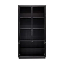 Moderne Buffetkast Zwart Eiken -Meubelverkoop richmond interiors oakura moderne buffetkast zwart eiken 04