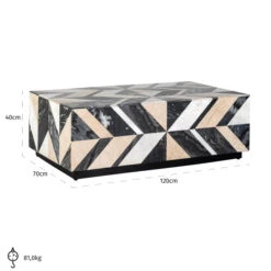 Salontafel Marmer -Meubelverkoop richmond interiors rostelli salontafel marmer 05