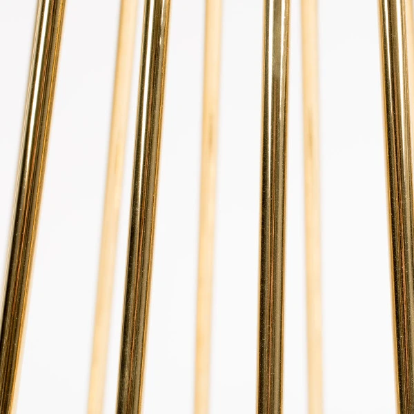 Ronde Eettafel Glas Met Goud 8 Ronde Eettafel Glas Met Goud - Afbeelding 6