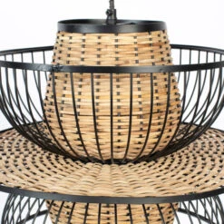 Retro Design Hanglamp Rotan 16 Retro Design Hanglamp Rotan -Meubelverkoop rotan retro design hanglamp carmen l lumz home 03