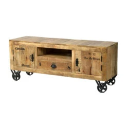 Rustiek Tv-meubel Mangohout 140 Cm 8 Rustiek Tv-meubel Mangohout 140 Cm -Meubelverkoop rustiek tv meubel lavis porter 2 800x800 1