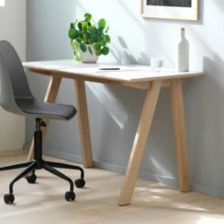 Scandinavisch Bureau Grijs -Meubelverkoop scandinavisch bureau grijs bodio swank 02