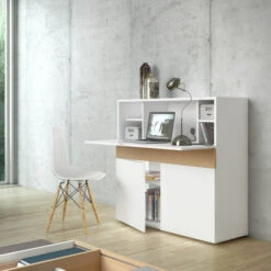 Moderne Secretaire Wit 16 Moderne Secretaire Wit -Meubelverkoop secretaire modern tundo estela 07 800x800 1