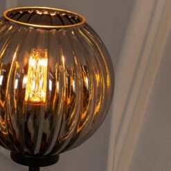 Sfeervolle Vloerlamp Ribbelglas -Meubelverkoop sfeervolle vloerlamp ribbelglas ribba bodio 03