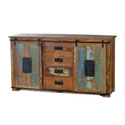 Meubelverkoop -Meubelverkoop sit clenn dressoir van gerecycled hout 01