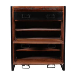 Sloophouten Schoenenkast Hoog -Meubelverkoop sloophouten schoenenkast hoog ary lavis 06