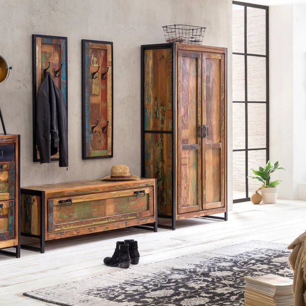 Sloophouten Schoenenkast Laag 6 Sloophouten Schoenenkast Laag - Afbeelding 4