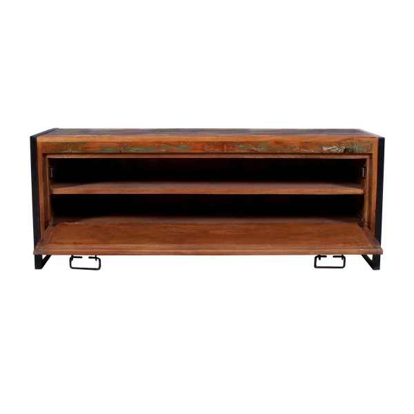 Sloophouten Schoenenkast Laag 5 Sloophouten Schoenenkast Laag - Afbeelding 3