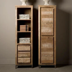 Smalle Wandkast Teak 7 Smalle Wandkast Teak -Meubelverkoop smalle wandkast teak tower living venetie 01 1
