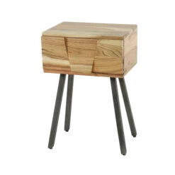 Speels Acaciahouten Nachtkastje -Meubelverkoop speels acaciahouten nachtkastje demn giani 04