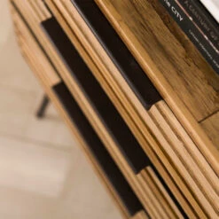 Speels Ladekastje Met 3 Lades 9 Speels Ladekastje Met 3 Lades -Meubelverkoop speels ladekastje met 3 lades teca strip giani 03