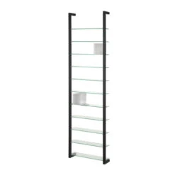 CD-rek Van Staal Glas Zwart XL