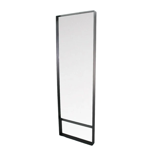 Grote Leun Spiegel Stalen Rand 3 Grote Leun Spiegel Stalen Rand