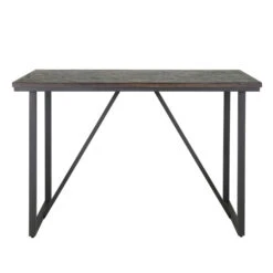 Teakhouten Bartafel Versailles -Meubelverkoop teakhouten bartafel versailles teca vine giani 03