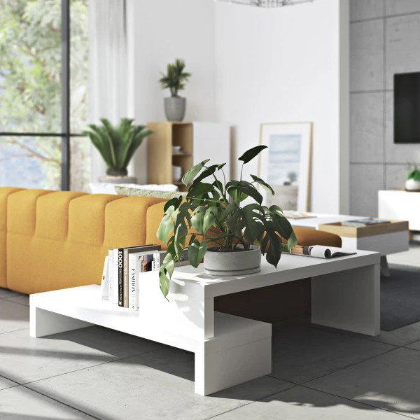 Uitschuifbaar Tv-meubel 4 Uitschuifbaar Tv-meubel - Afbeelding 2