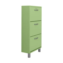 Retro Schoenenkast -Meubelverkoop tenzo malibu retro schoenenkast groen 02 1