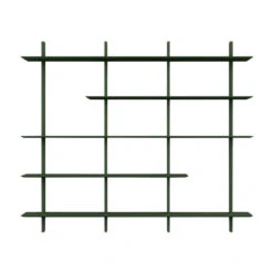 Open Wandkast 19 Open Wandkast -Meubelverkoop tenzo bridge open wandkast 190x224 cm groen 01 1