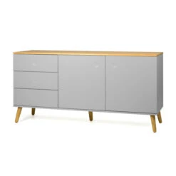 Scandinavisch Dressoir Met Eiken -Meubelverkoop tenzo dot eikenhouten dressoir 03