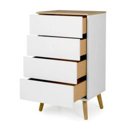 Hoge Eiken Ladekast -Meubelverkoop tenzo dot hoge eiken ladekast 05