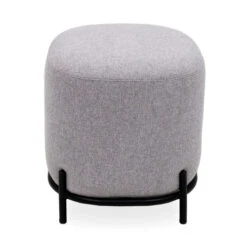Ronde Poef -Meubelverkoop tenzo harry ronde poef 02