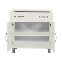 Klein Retro Dressoir -Meubelverkoop tenzo malibu klein retro dressoir wit 03 1