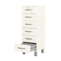 Smalle Hoge Ladekast -Meubelverkoop tenzo malibu smalle hoge ladekast 02