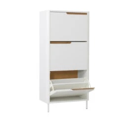 Moderne Schoenenkast Met Kleppen -Meubelverkoop tenzo switch moderne schoenenkast met kleppen 03 1